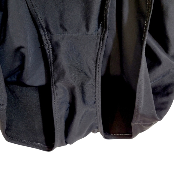 NWT Ecruve Black Striped Monokini Padded Swimsuit - Picture 5 of 8